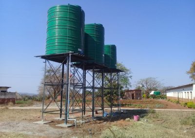 Tank Stand installation at Dididi Secondary School